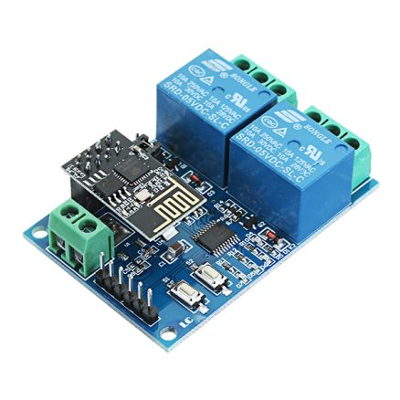 5V ESP8266 Dual WiFi Relay Module Internet Of Things Smart Home Mobile APP Remote Switch 2