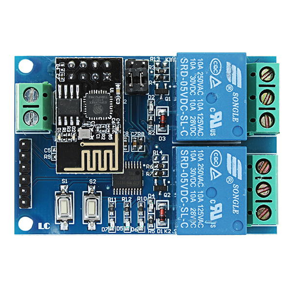 5V ESP8266 Dual WiFi Relay Module Internet Of Things Smart Home Mobile APP Remote Switch 6 5V ESP8266 Dual WiFi Relay Module Internet Of Things Smart Home Mobile APP Remote Switch - Image 6