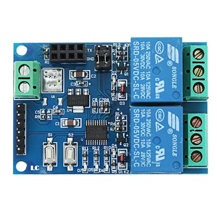 5V ESP8266 Dual WiFi Relay Module Internet Of Things Smart Home Mobile APP Remote Switch 7