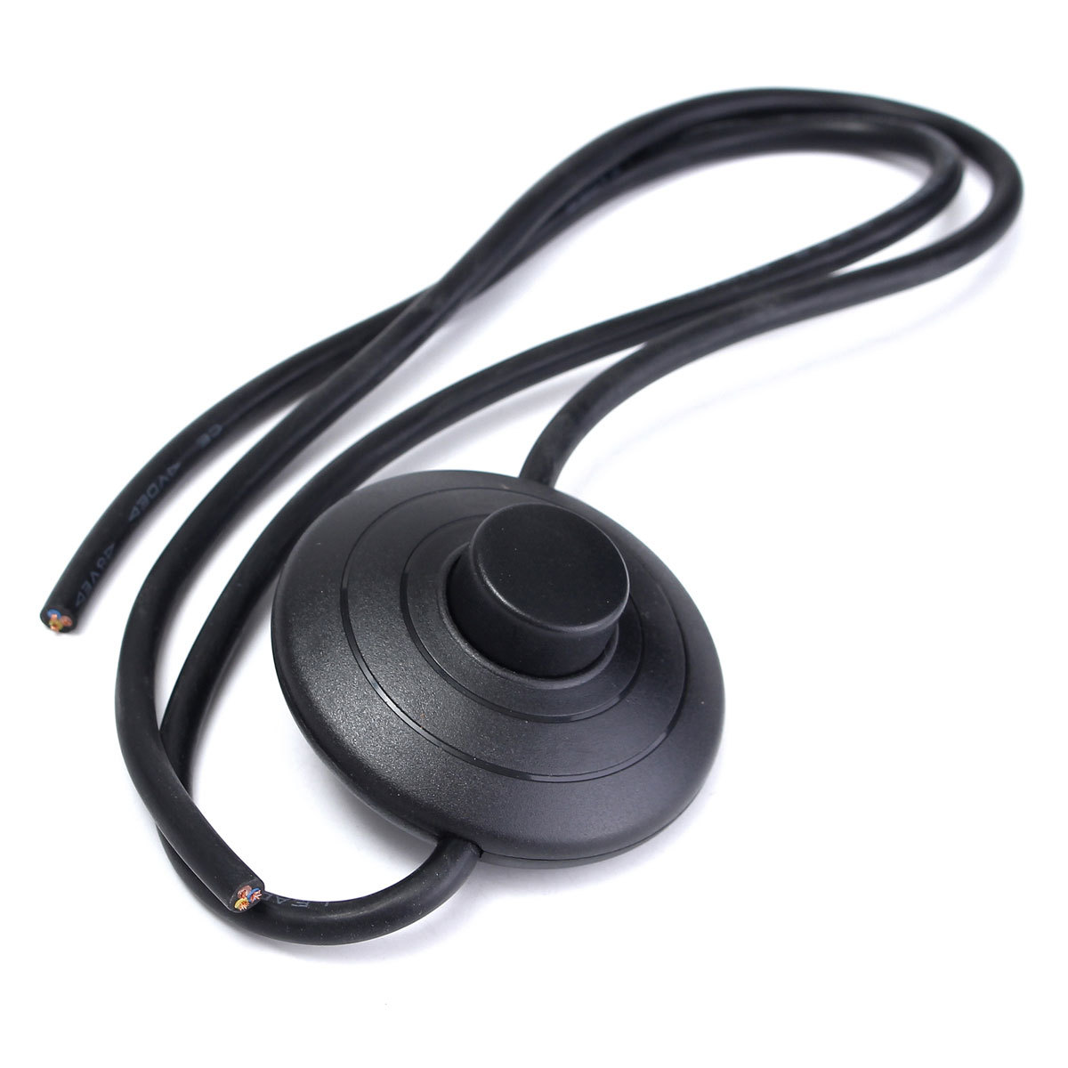 1M Circular Lighting Button Switch with 3 Core Inline Flex Cord for Table Desk Lamp 6 1M Circular Lighting Button Switch with 3 Core Inline Flex Cord for Table Desk Lamp - Image 6