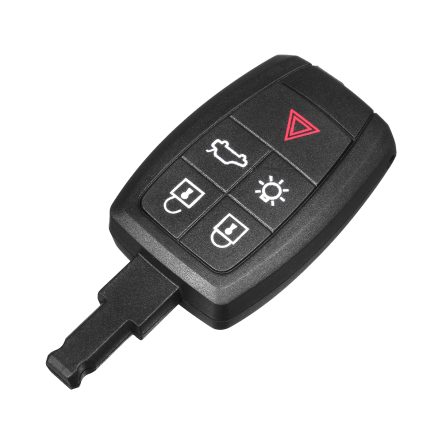 5 Button Remote Car Key Case/Bag Fob Shell Replacement Keyless for Volvo C30 C70 S40 V50 3