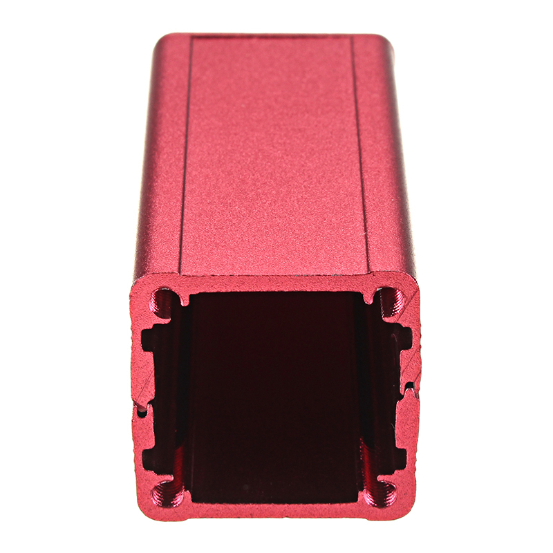 Red Extruded Aluminum Project Box Electronic Enclosure Case DIY Heat Dissipating Tools 50*25*25mm 3 Red Extruded Aluminum Project Box Electronic Enclosure Case DIY Heat Dissipating Tools 50*25*25mm - Image 3