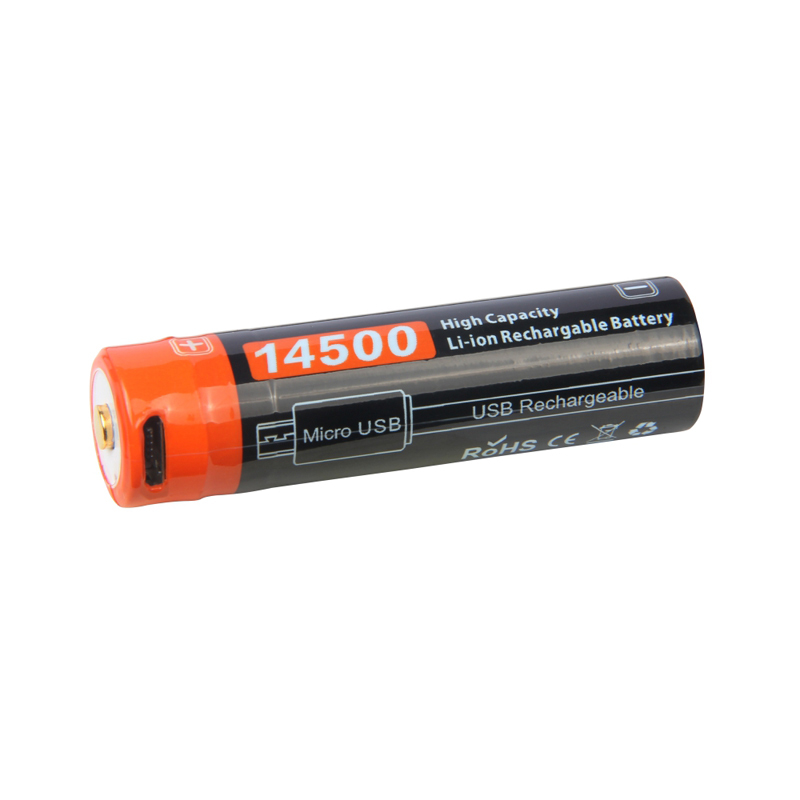 Nicron NRB-L750 750mAh/3.7V USB Rechargeable 14500 Protected Li-ion Battery with LED Indicator 4 Nicron NRB-L750 750mAh/3.7V USB Rechargeable 14500 Protected Li-ion Battery with LED Indicator - Image 4