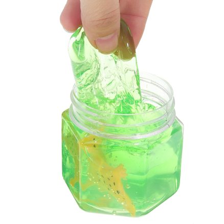 Dinosaur Animal Crystal Mud Hex Bottle Transparent Slime DIY 5.5cm*5.7cm Plasticine Toy Gift 7