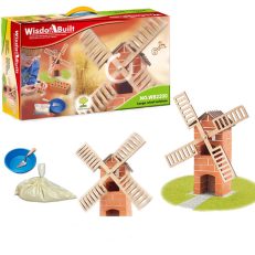 Wisdom Built DIY Model Building Windmill Construction Building A House Beach Toy