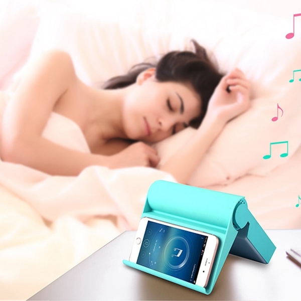 Multi-functional Wireless bluetooth Speaker LED Touch Night Light Desk Lamp with Phone Pad Holder 3 Multi-functional Wireless bluetooth Speaker LED Touch Night Light Desk Lamp with Phone Pad Holder - Image 3