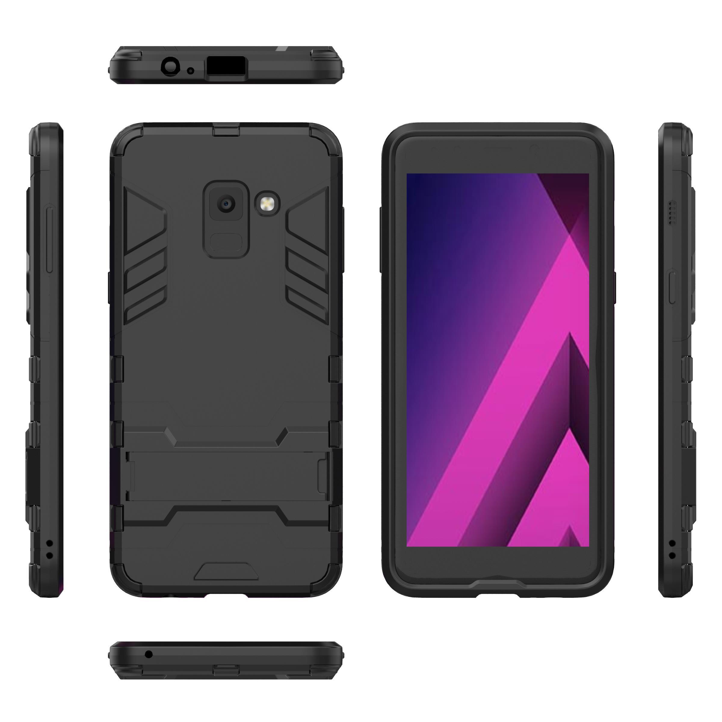 Bakeey 2 in 1 Armor Kickstand Hard PC Protective Case for Samsung Galaxy A8 2018 3 Bakeey 2 in 1 Armor Kickstand Hard PC Protective Case for Samsung Galaxy A8 2018 - Image 3