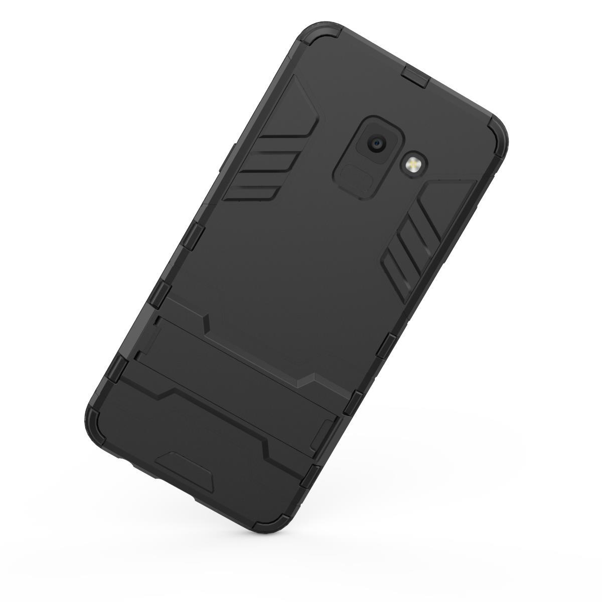 Bakeey 2 in 1 Armor Kickstand Hard PC Protective Case for Samsung Galaxy A8 2018 4 Bakeey 2 in 1 Armor Kickstand Hard PC Protective Case for Samsung Galaxy A8 2018 - Image 4