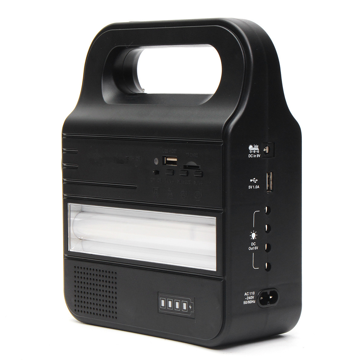 Solar Generator Portable Solar Panel Lighting System USB Charging Lamp MP3/FM Energy Powered Supply 3 Solar Generator Portable Solar Panel Lighting System USB Charging Lamp MP3/FM Energy Powered Supply - Image 3