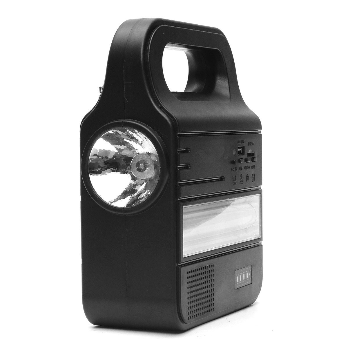 Solar Generator Portable Solar Panel Lighting System USB Charging Lamp MP3/FM Energy Powered Supply 6 Solar Generator Portable Solar Panel Lighting System USB Charging Lamp MP3/FM Energy Powered Supply - Image 6