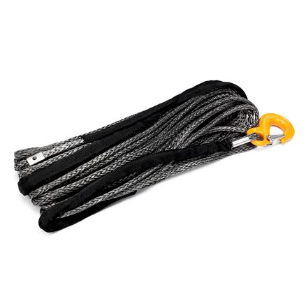 New Warrior Black Edition Synthetic Winch Rope High Molecular Polyethylene Fiber Rope Tow Rope 2