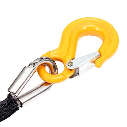 New Warrior Black Edition Synthetic Winch Rope High Molecular Polyethylene Fiber Rope Tow Rope 4