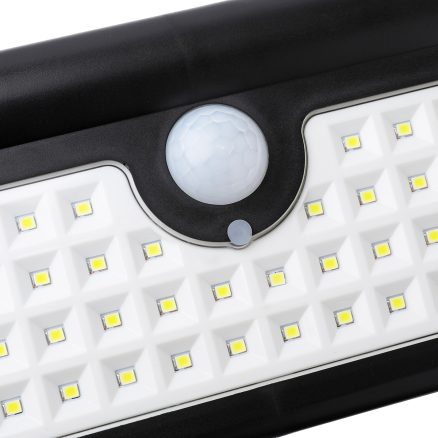 GLIME 3W 58x LED 2835600LM Light Control & Human Induction Function Folding Solar Wall Work Light 6
