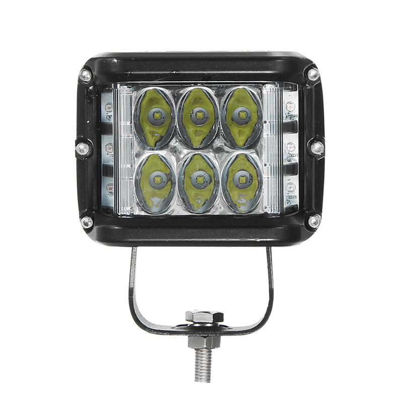 12V 10V-48V LED Work Fog Light Side Shooter Combo Dual Color Driving Offroad SUV Truck 2 12V 10V-48V LED Work Fog Light Side Shooter Combo Dual Color Driving Offroad SUV Truck - Image 2