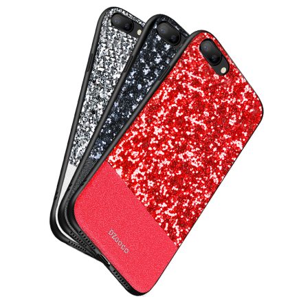 DZGOGO Diamond Bling PU Leather Protective Case for iPhone 7Plus/8Plus 1