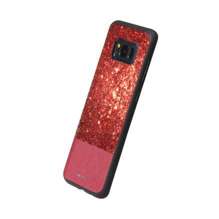 DZGOGO Diamond Bling PU Leather Protective Case for Samsung Galaxy S8 3