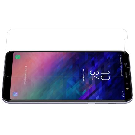 NILLKIN 0.33mm Anti-Explosion AGC Glass Screen Protector for Samsung Galaxy A6 Plus (2018) 4