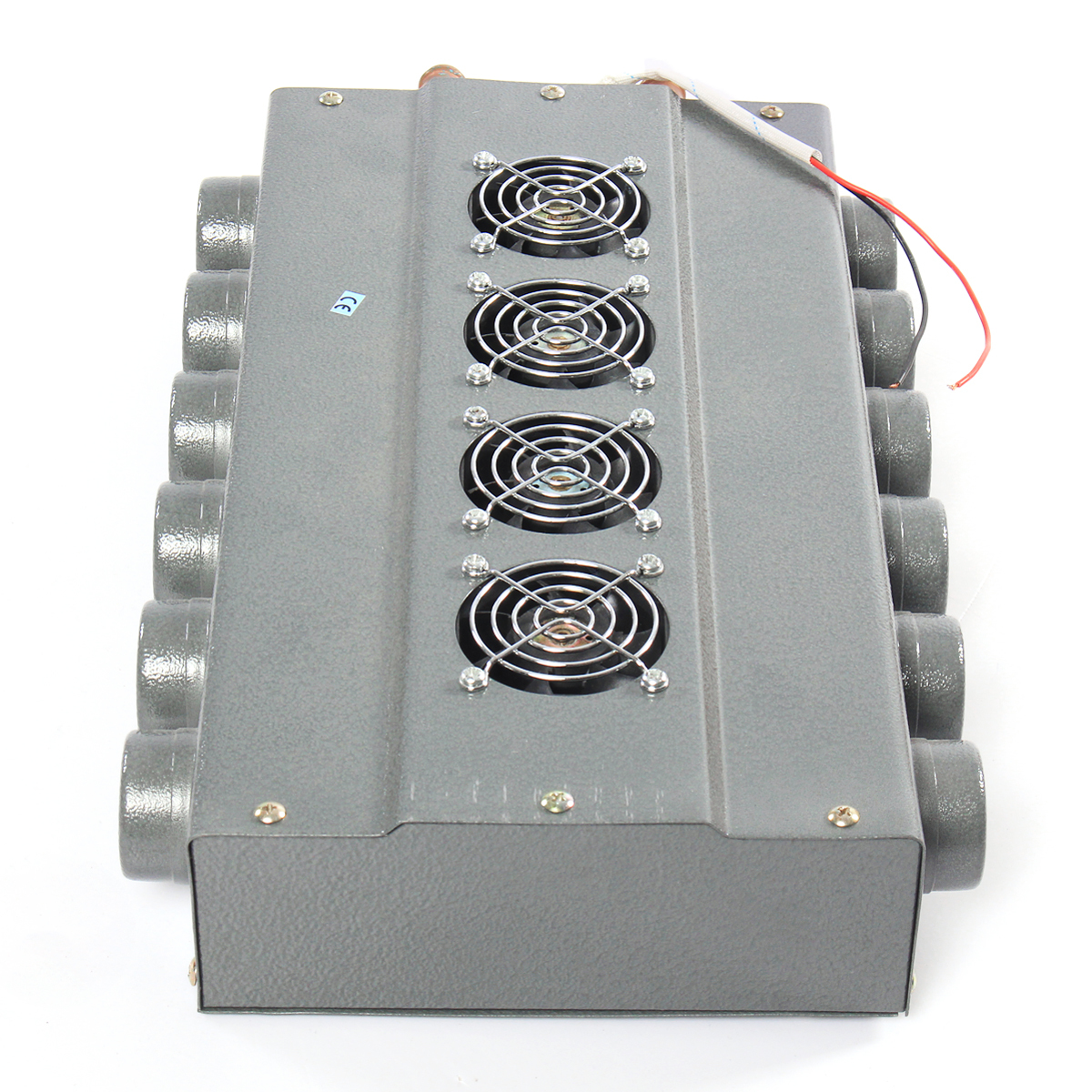 DC 12V 24V 12 Holes 4 Fan Universal Heater Defroster Double Side Compact For Car Truck 2
