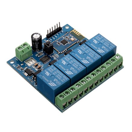 DC5V 4-Channel Android Mobile bluetooth Relay Module 2