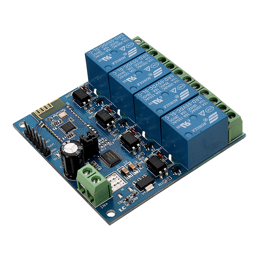 DC5V 4-Channel Android Mobile bluetooth Relay Module 3 DC5V 4-Channel Android Mobile bluetooth Relay Module - Image 3