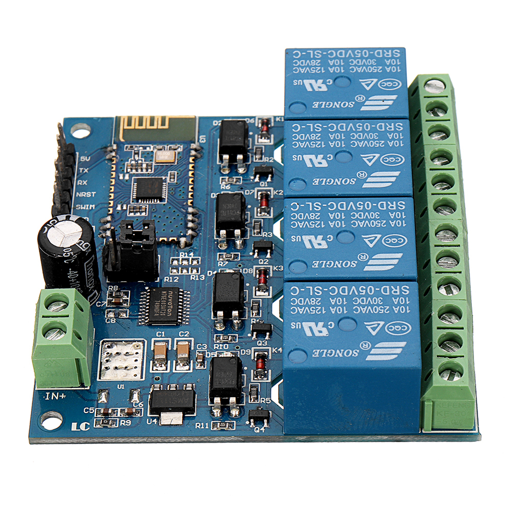 DC5V 4-Channel Android Mobile bluetooth Relay Module 6 DC5V 4-Channel Android Mobile bluetooth Relay Module - Image 6