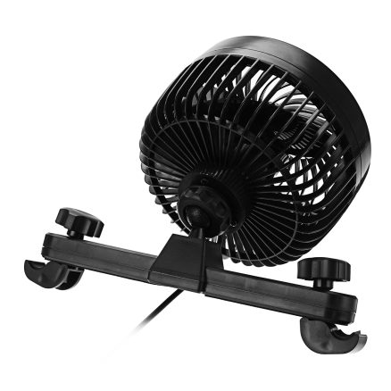4.5 Inch Car Fan Headrest Rear Seat Cooling Cooler Vehicle 360 Degree Rotatable Stepless 4