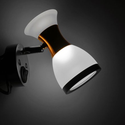 Angle Adjustable LED Reading Light Double Heads Wall Lamp Spot Light Book Light White/Warm White 5
