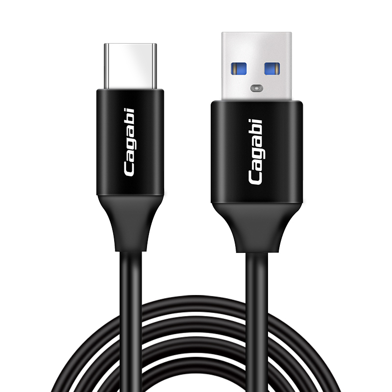 CAGABI T2 TPE 480Mbps 5V 2.4A USB Type-C Charging Sync Data Cable For Samsung Xiaomi Huawei 1 CAGABI T2 TPE 480Mbps 5V 2.4A USB Type-C Charging Sync Data Cable For Samsung Xiaomi Huawei