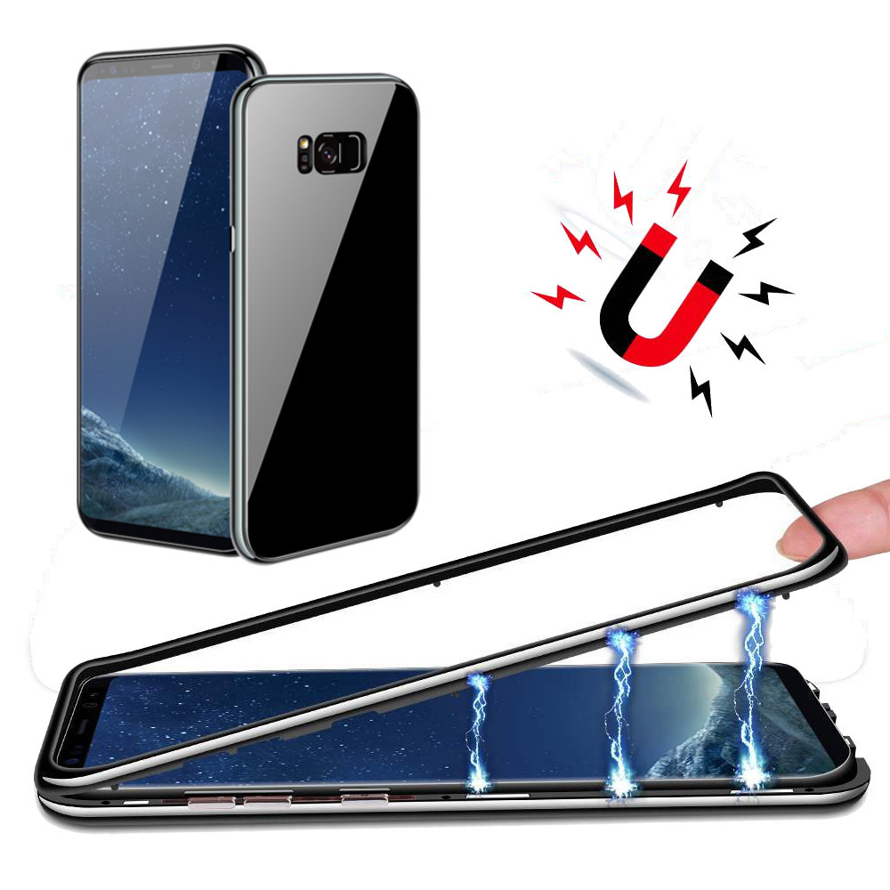 Bakeey Plating Magnetic Adsorption Full Body PC Protective Case for Samsung Galaxy S8/S8 Plus 1 Bakeey Plating Magnetic Adsorption Full Body PC Protective Case for Samsung Galaxy S8/S8 Plus