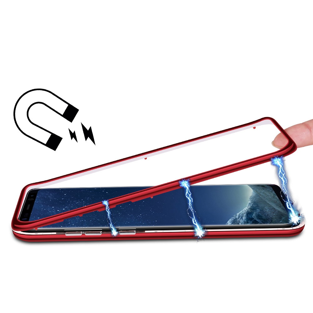 Bakeey Plating Magnetic Adsorption Full Body PC Protective Case for Samsung Galaxy S8/S8 Plus 3 Bakeey Plating Magnetic Adsorption Full Body PC Protective Case for Samsung Galaxy S8/S8 Plus - Image 3