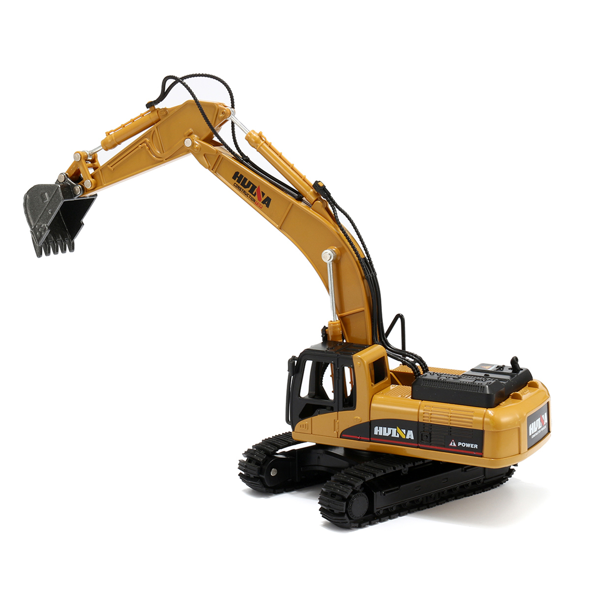 1:50 Alloy Excavator Toys Engineering Vehicle Diecast Model Metal Castings Vehicles 2 1:50 Alloy Excavator Toys Engineering Vehicle Diecast Model Metal Castings Vehicles - Image 2