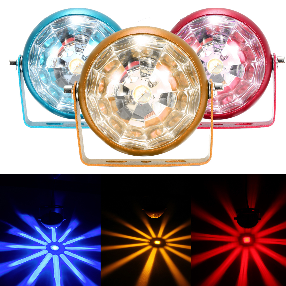 12V Yellow/Red/Blue Color Light+Switch Cool LED Chassis Motorcycle Decoration Lights 2