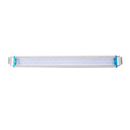 48.5CM Aluminum Adjustable LED Aquarium Light Fish Tank Panel Lamp Blue+White AC220V 3