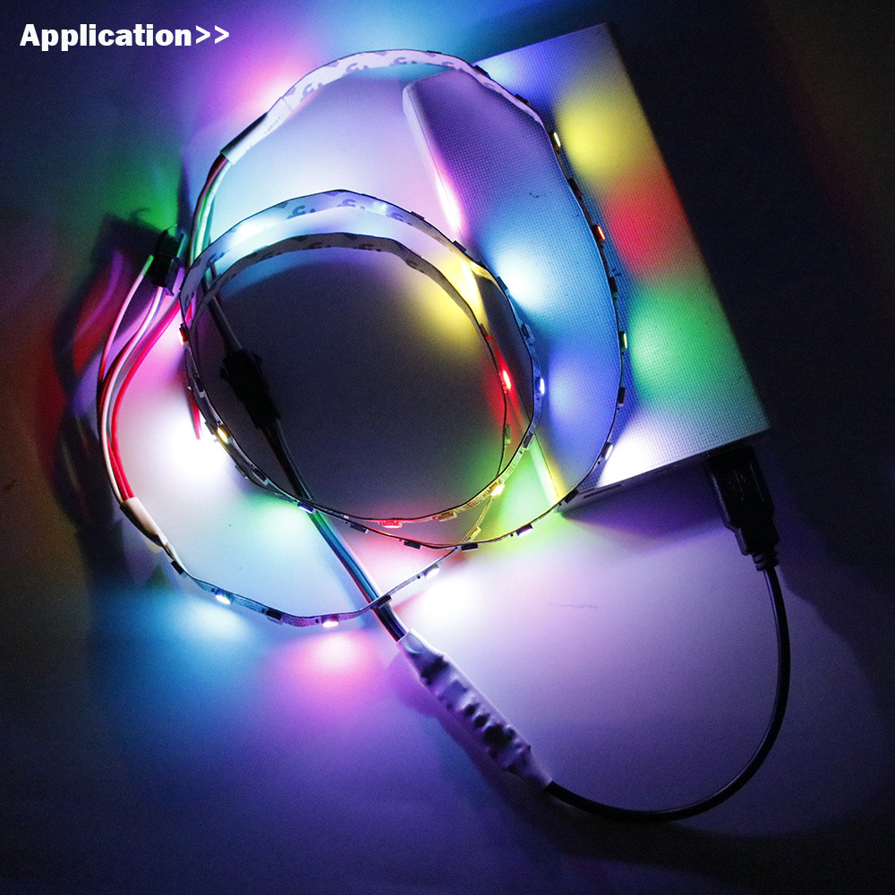 DC5V 72W SP002E USB 3Key LED Dimmer Controller for WS2812 WS2812B RGB LED Strip Light 6 DC5V 72W SP002E USB 3Key LED Dimmer Controller for WS2812 WS2812B RGB LED Strip Light - Image 6