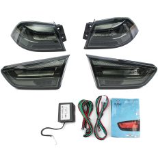Pair 12V Car LED Rear Tail Light Turn Signal Lamp for Mitsubishi Lancer / EVO x 2008-2017