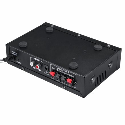 12V/220V 2CH HIFI Audio Stereo Power Amplifier Bass bluetooth FM Radio Car Home 2