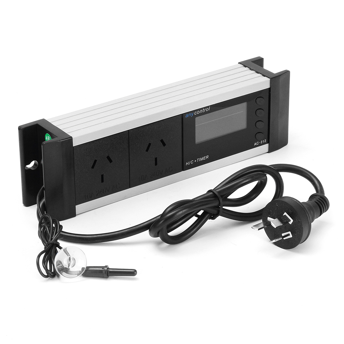0~50?„? Cool/Heat Mode Temperature Controller Aquarium Switch Socket LCD Display US/EU/UK/AU Plug 1