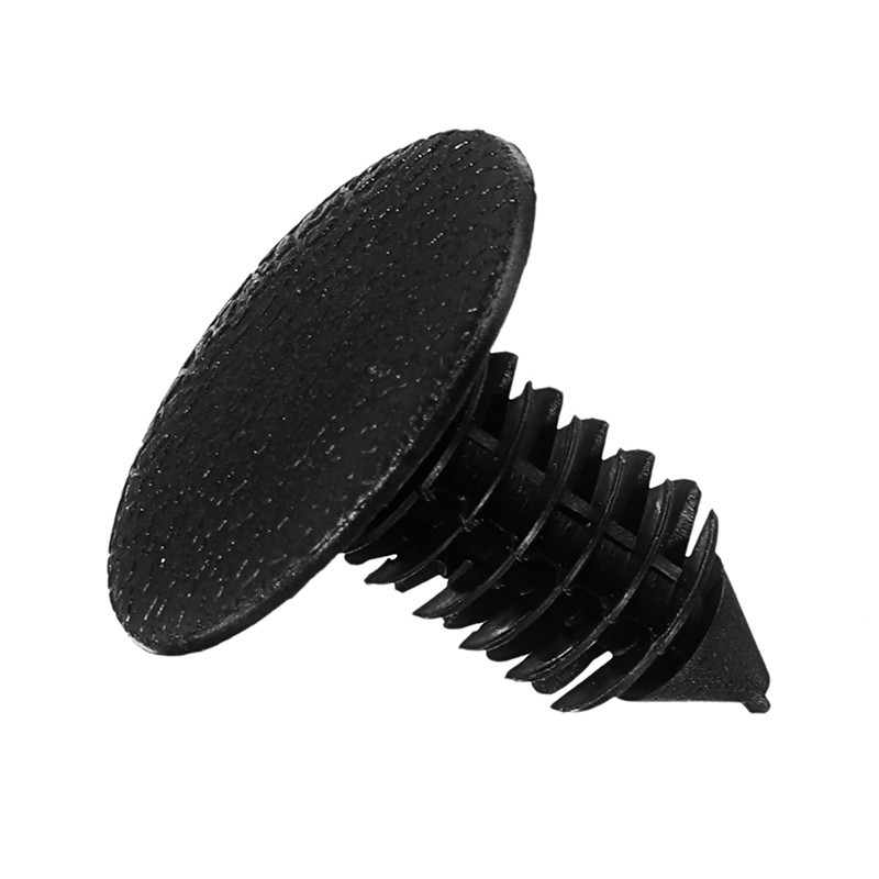 A Set Of 120 Sets Of 9mm Car Black Buckles Cips Bumper Car Fastener Clip 2