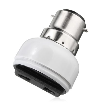 E27 E14 B22 B15D Lamp Bulb Adapter Socket Holder Convert To US/EU Power Female Outlet 6
