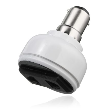 E27 E14 B22 B15D Lamp Bulb Adapter Socket Holder Convert To US/EU Power Female Outlet 7