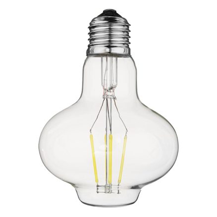 E27 G80 3W Warm White Pure White Filament Incandescent Light Bulb for Home AC85-265V 3