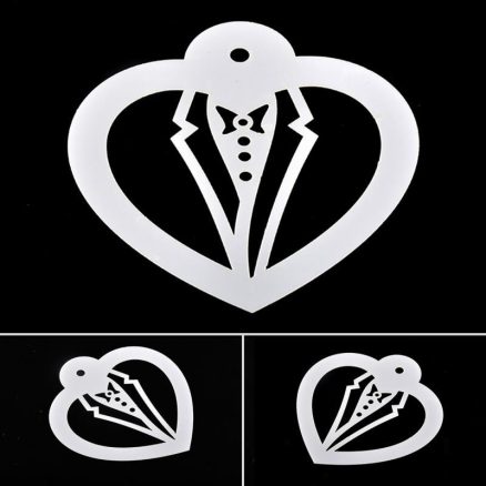 Bride And Groom Frosting Cookies Stencils Cookies And Biscuits Mould Sugar Sieve Cakes Stencil Mould 1