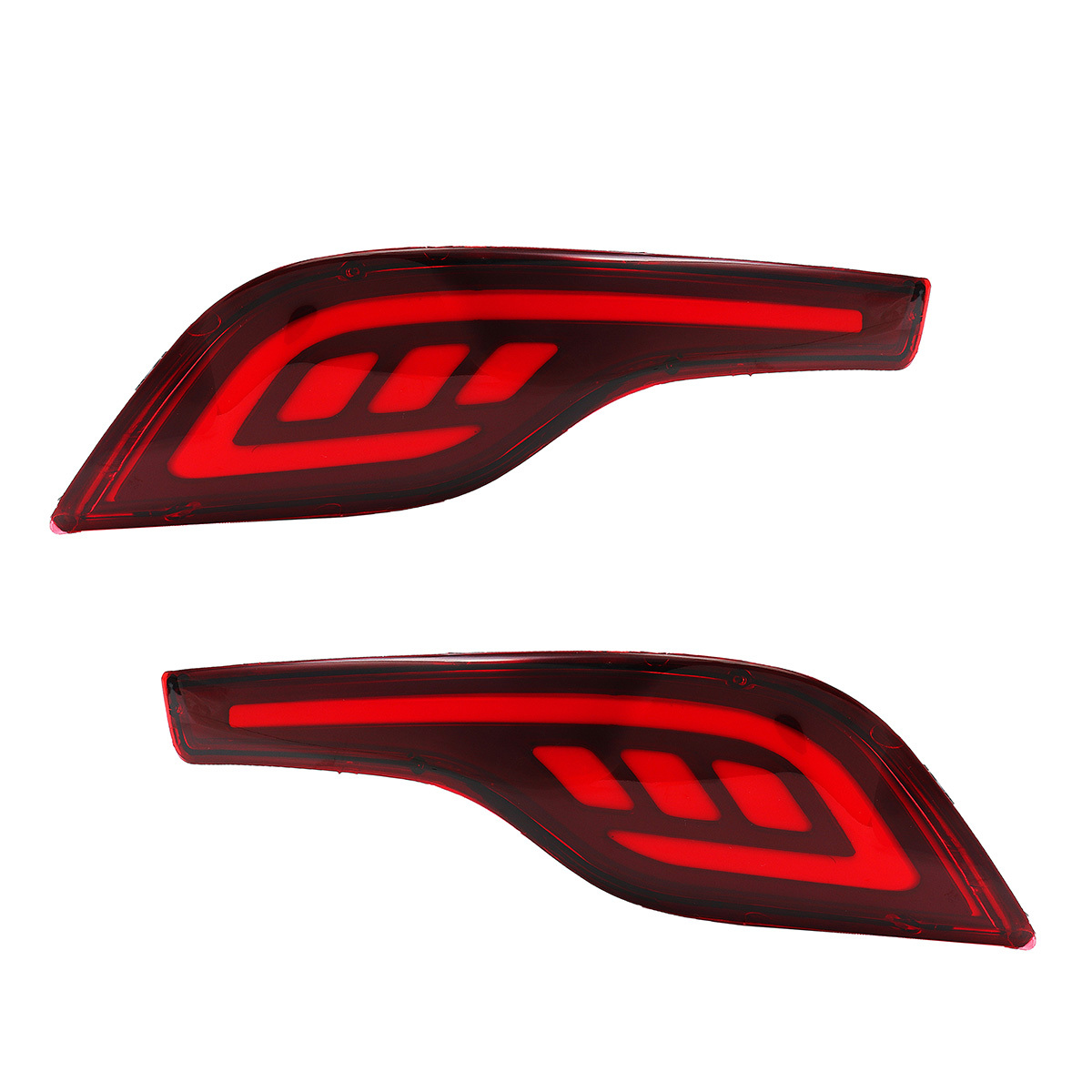 Pair Red Car Rear Bumper Tail Light Fog Lamp for Honda CRV CR-V 2017 2018 1 Pair Red Car Rear Bumper Tail Light Fog Lamp for Honda CRV CR-V 2017 2018