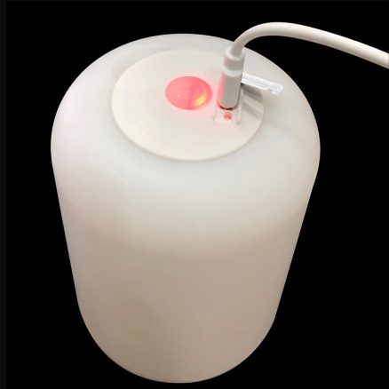 1W USB Night Light Bedside Lantern Plastic 60LM Two Modes Camping Lamp Table Desk LED 6