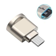 Rocketek Mini Metal Micro USB OTG TF Card Memory Card Reader for Smartphone