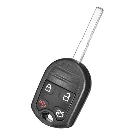 4 Buttons Remote Key Fob with 4D63-6F 80 bit Chip 315MHz For Ford F-150 F-250 F350 2