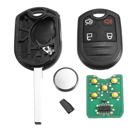 4 Buttons Remote Key Fob with 4D63-6F 80 bit Chip 315MHz For Ford F-150 F-250 F350 5