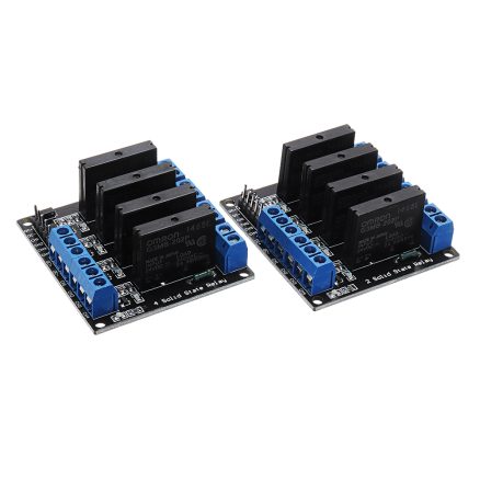 4 Channel DC 24V Relay Module Solid State High and low Level Trigger 240V2A Geekcreit for Arduino - products that work with official Arduino boards 3