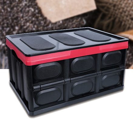 52*29*36CM Foldable Car Trunk Storage Box Backup Sundries Organizer Holder Basket 6