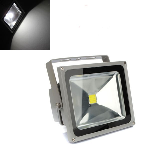30W White 2200-2500LM Waterproof Outdoor LED Flood Light Lamp 2